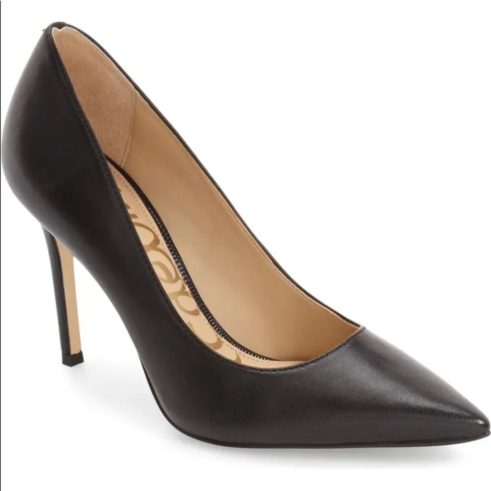 Sam Edelman Black Hazel Pumps